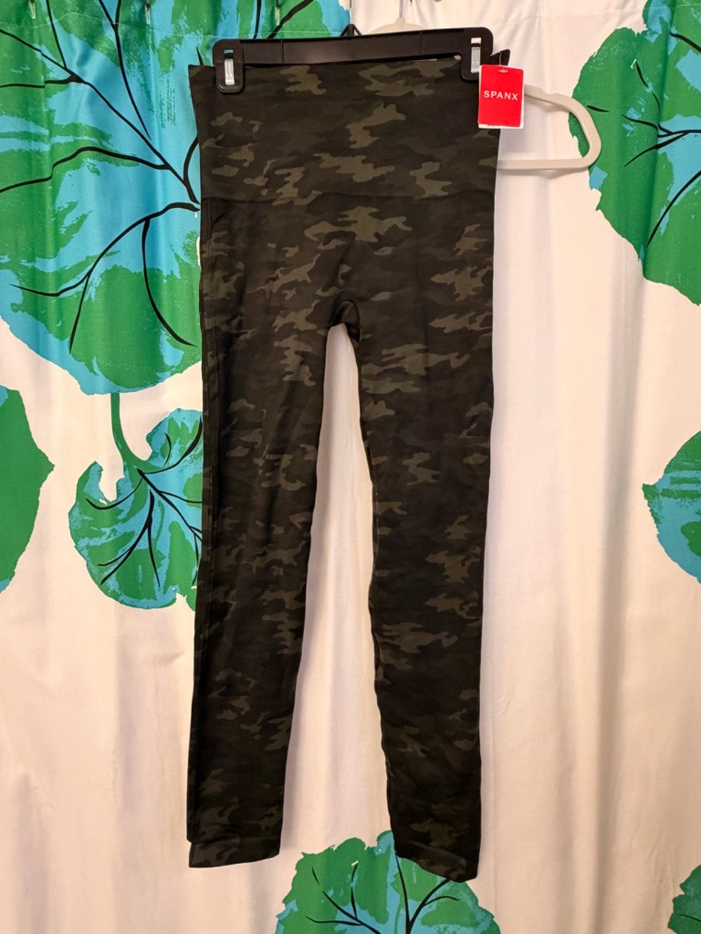 NWT Spanx Sz L High-Waist "look at me now" Camo Leggings - Picture 4 of 7
